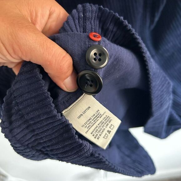 Alex Mill Navy Blue Boyish Corduroy Blazer Jacket Size XS Huckberry - Picture 13 of 15